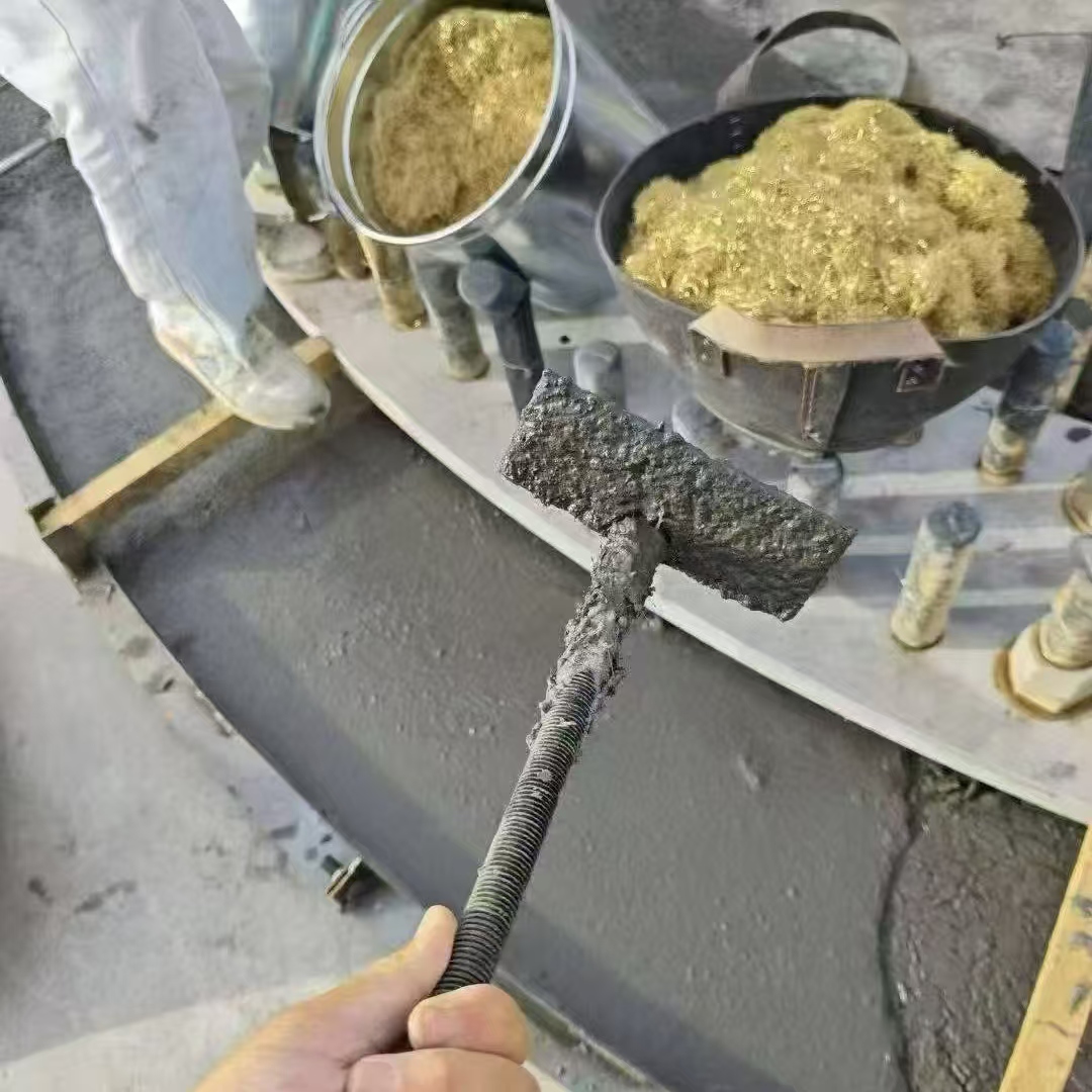 奉贤C120钢纤维高强无收灌浆料 轧机压缩机汽轮机发电机锻压设备底座灌浆材料